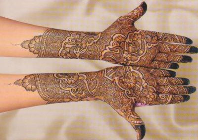 hands henna design, bridal henna, engagement henna