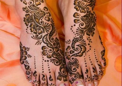 bridal henna design